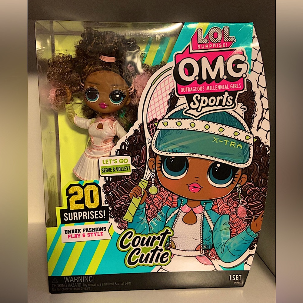 LOL OMG Doll Court Cutie! NEW IN BOX NIB 20 Surprises 2022 LOL Surprise Doll AA